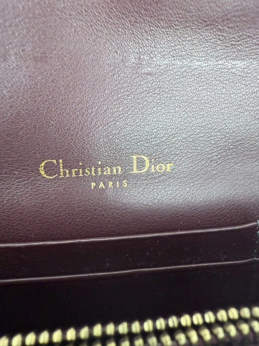 Christian Dior Oblique Saddle Bordeaux Belt Bag Clutch - 10