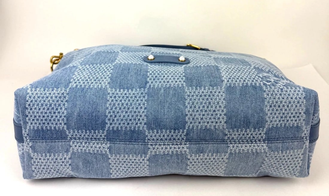 Louis Vuitton Damier Denim Vagabond hobo Handbag - 5