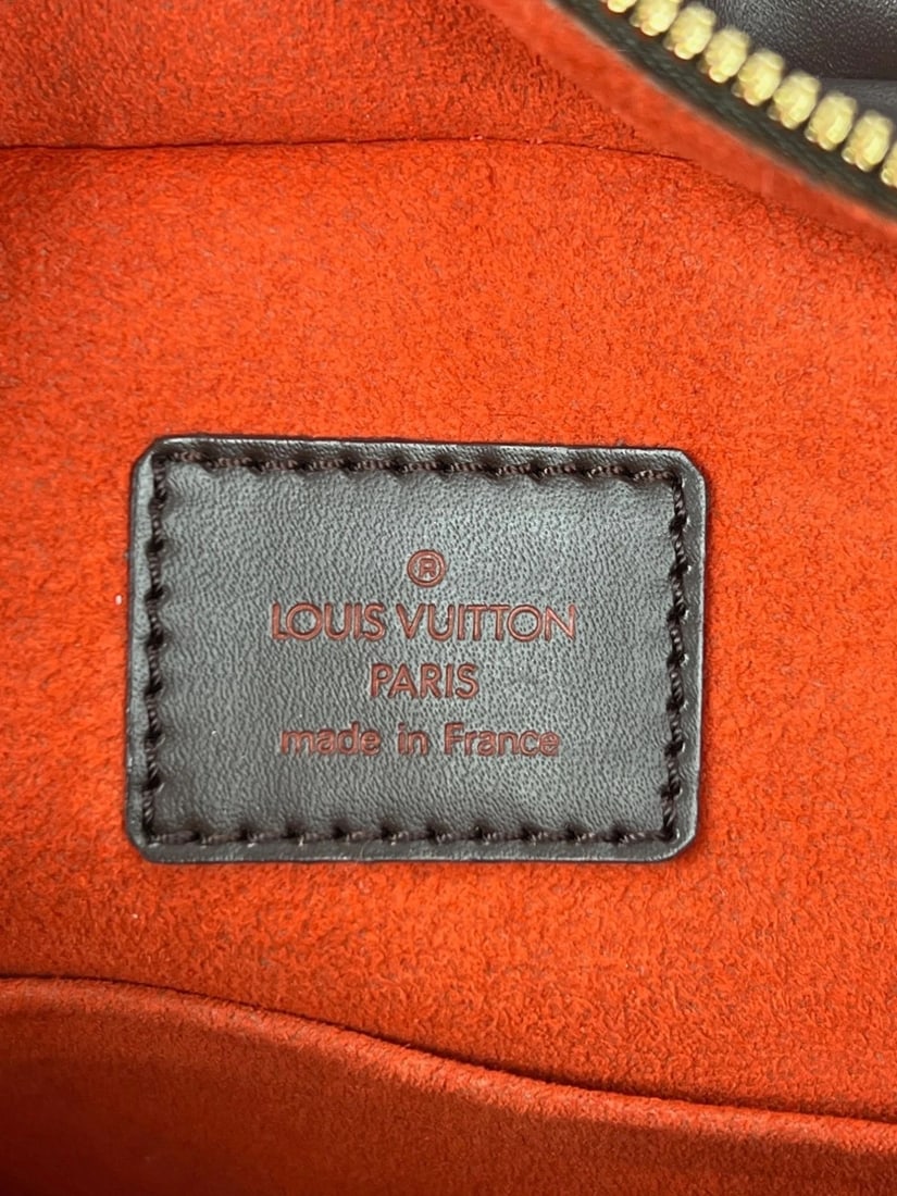 Louis Vuitton Vintage Sarria Horizontal Damier Ebene Hand Bag - 4