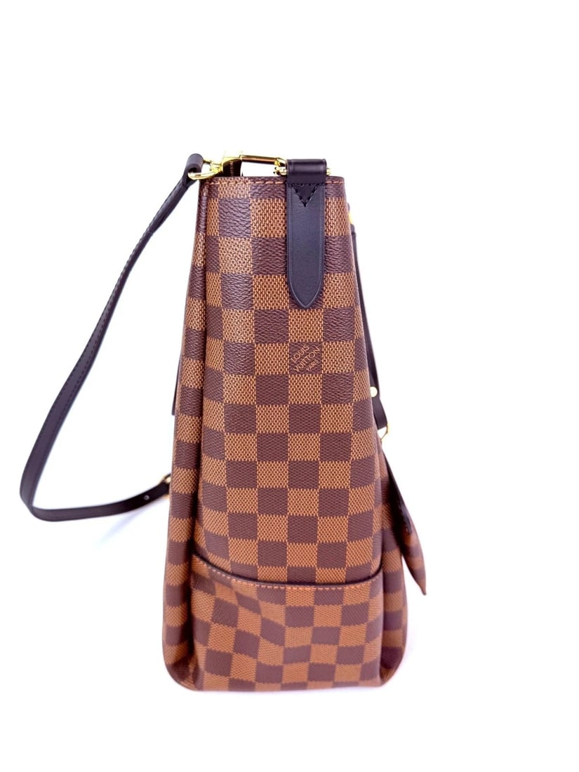Louis Vuitton Belmont MM Damier Ebene Crossbody Tote Bag - 4