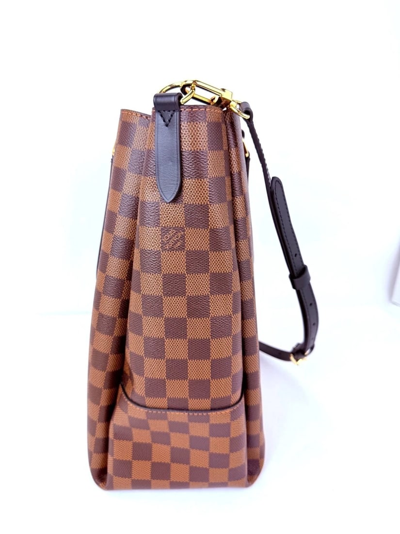 Louis Vuitton Belmont MM Damier Ebene Crossbody Tote Bag - 5