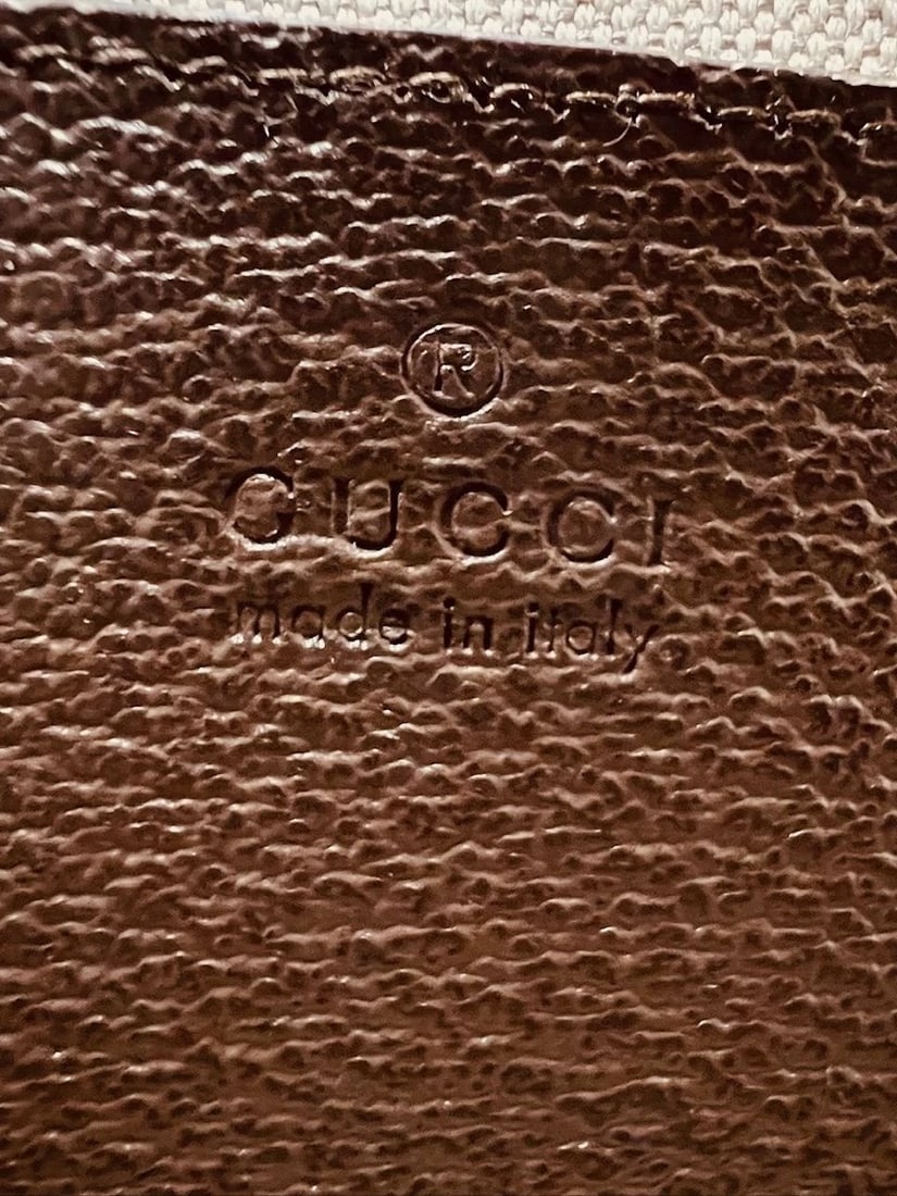 Gucci Jumbo GG textured dollar calfskin Mini Web Vertical Tote - 8
