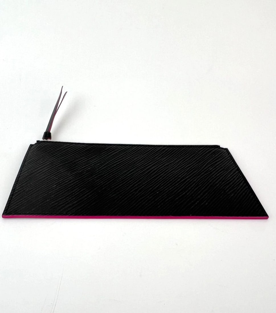 Louis Vuitton Zippered Insert from Felicie Black EpiLeather Coin Pouch - 5
