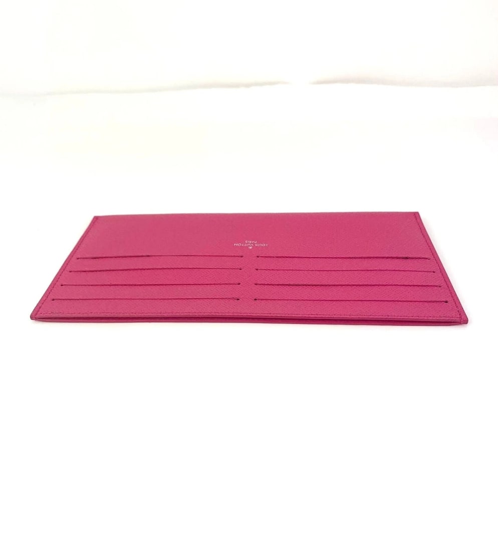 Louis Vuitton 8 Credit Card Insert Pink Leather wallet from Felicie - 9