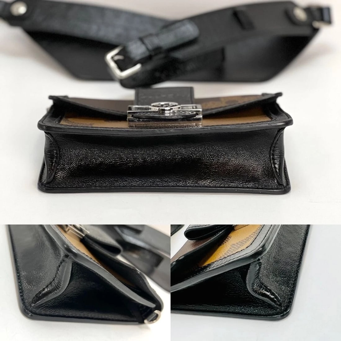 LOUIS VUITTON Reverse Giant Monogram Dauphine Bumbag Clutch - 5