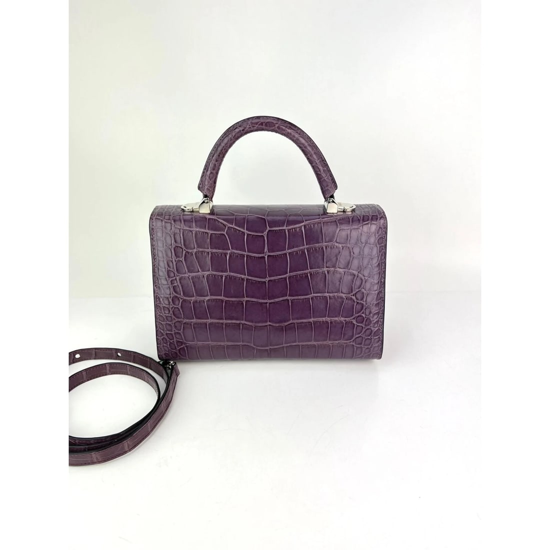 Stalvey Top Handle 2.5 Alligator Lilac Bag Crossbody Exclusive Luxury - 8