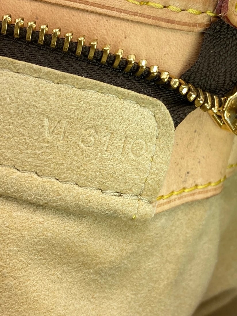 Louis Vuitton BOETIE PM Monogram Brown Canvas Hobo Tote Bag - 11