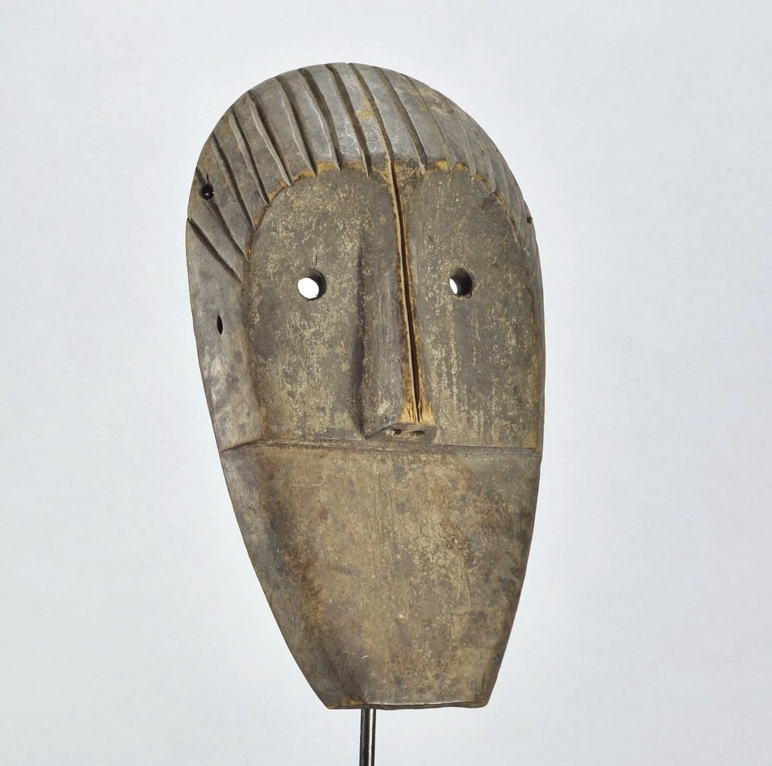Beautiful MBOLE BAMBOLE Mask Congo Rdc Zaire Kongo African Tribal Art 1894 (1 of 6)