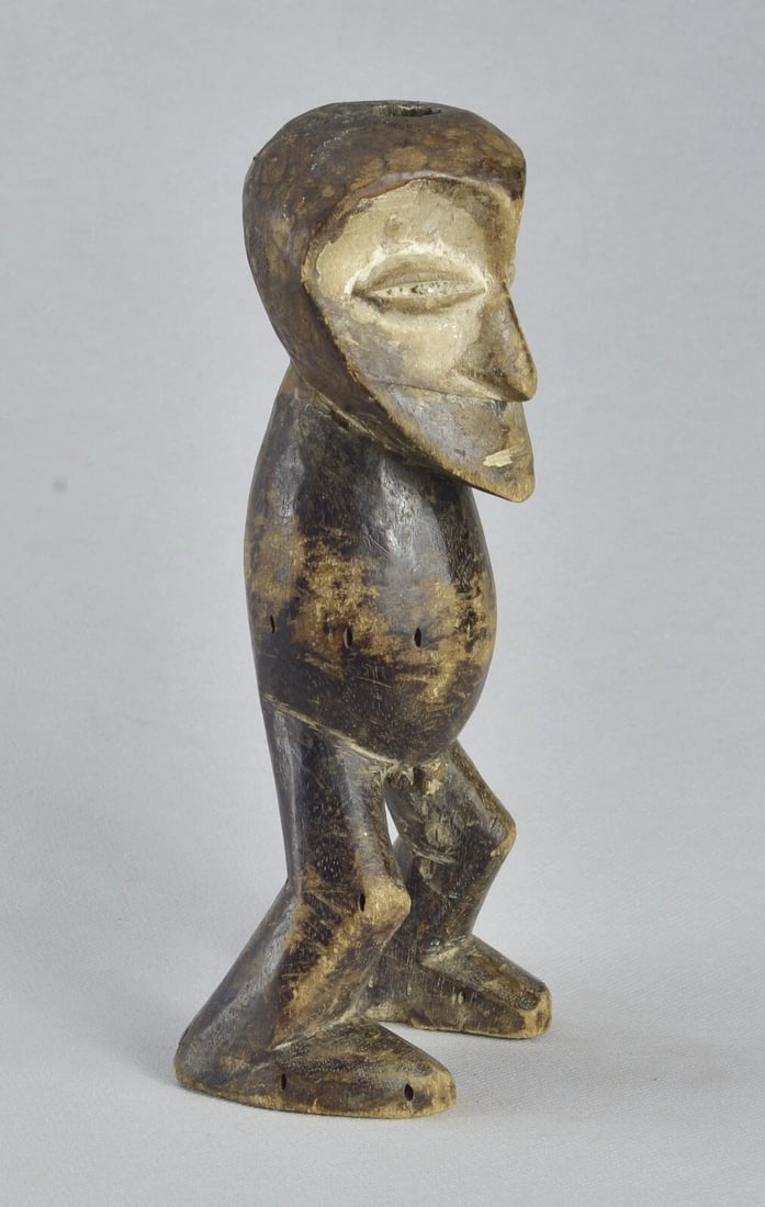 LEGA anthropomorphic figure Kakulu statue Bwami Congo African Tribal Art MC 1841 (1 of 6)