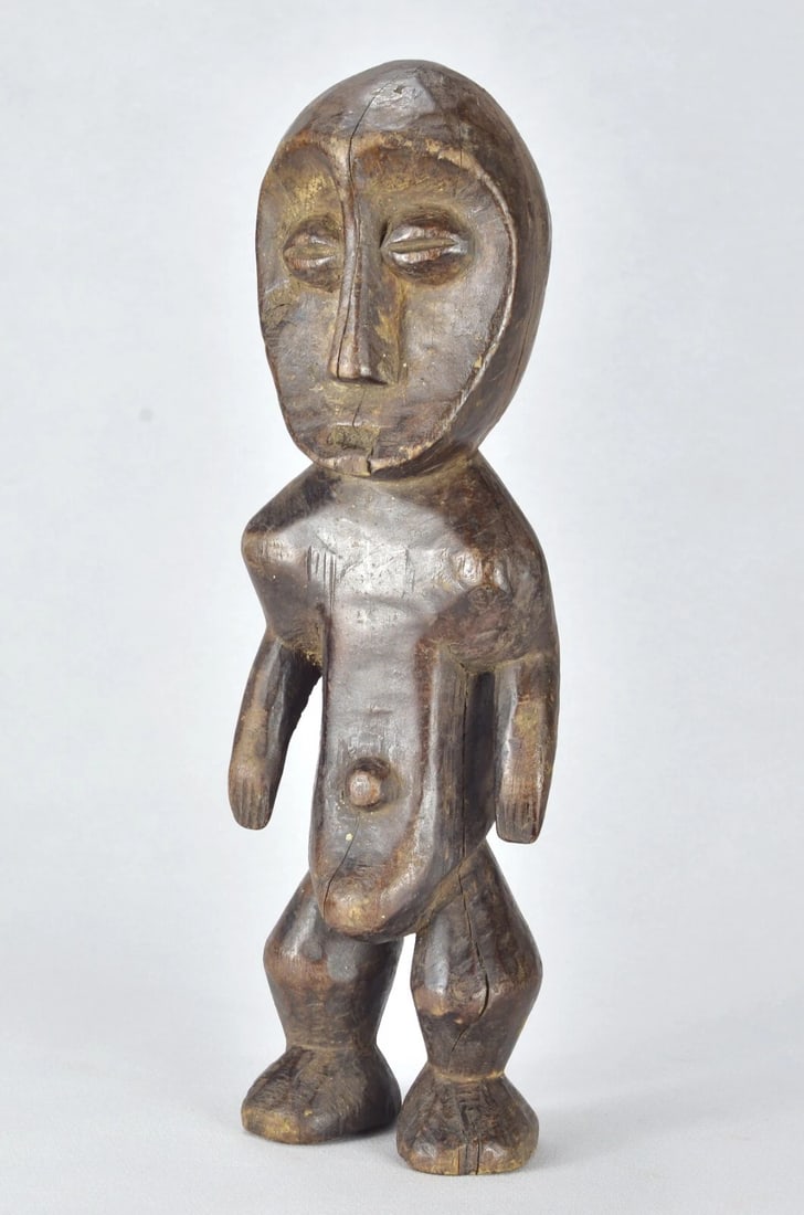 LEGA Nene Kisi anthropomorphic figure statue Congo African Tribal Art MC 1869 (1 of 6)