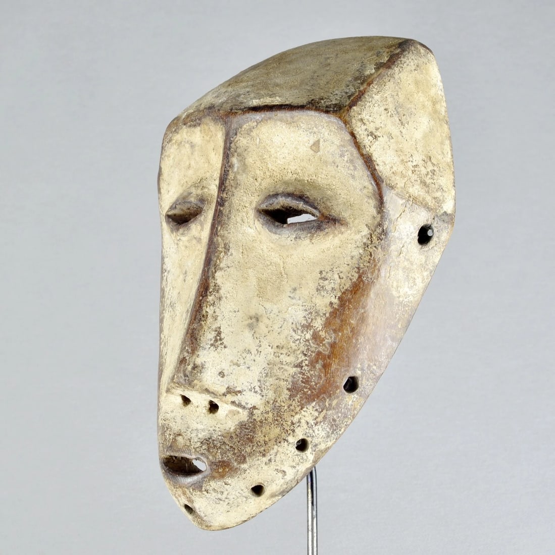Elegant Lega idimu Wooden Mask Bwami Congo Drc Zaire African Tribal Art mc 1890 (1 of 6)