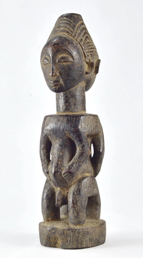 Beautiful HEMBA Kabeja figure janus Statue Congo DRC African Tribal Art MC 1916 - 6