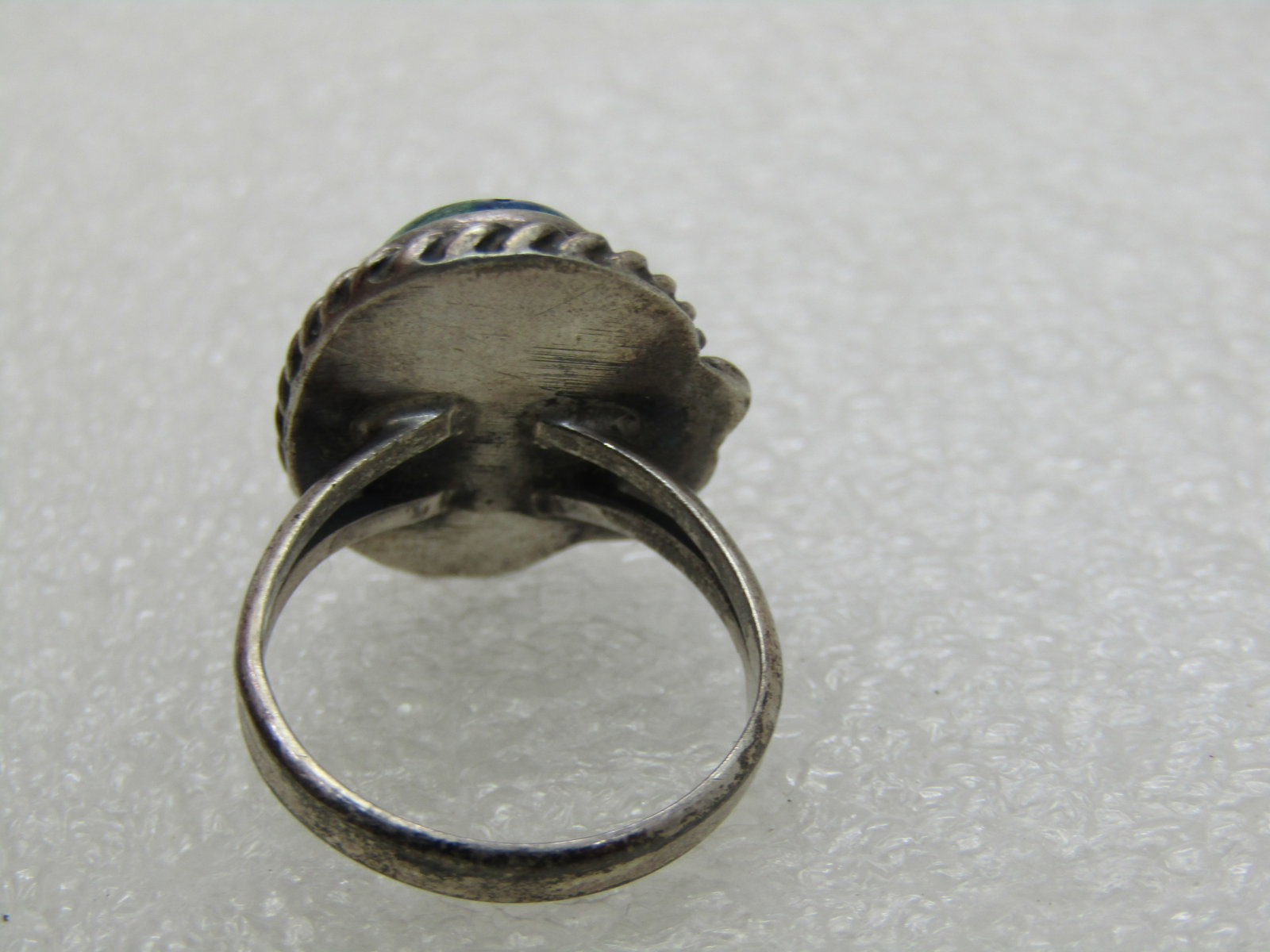 Vintage Southwestern Sterling Variscite/Turquoise Ring, Sz. 5, 1960's - 7
