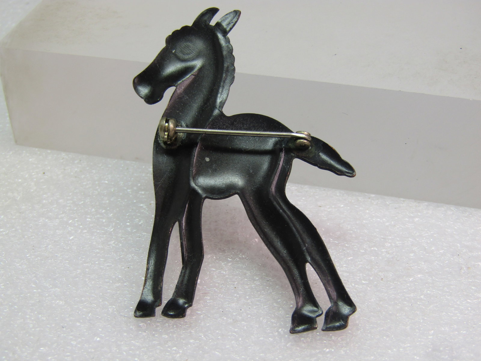 Vintage Copper Colt/Pony Brooch, 1970's - 4