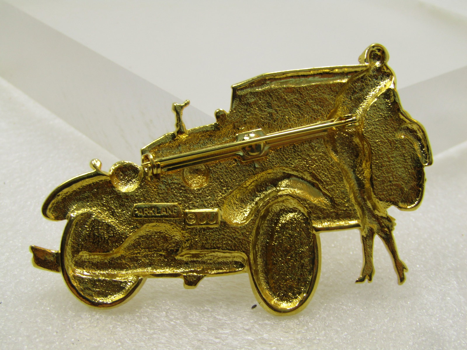 Vintage Deco Themed Flapper Rollls Roye Brooch, Park Lane/JJ Signed, 1980's - 5