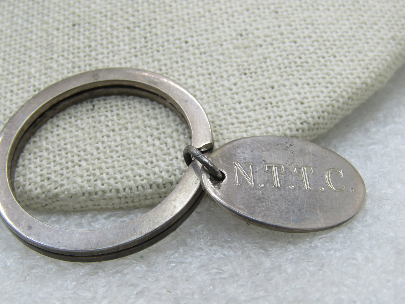 Vintage 1973 Tiffany & Co. Engraved Key Ring, N.T.T.C. - 3