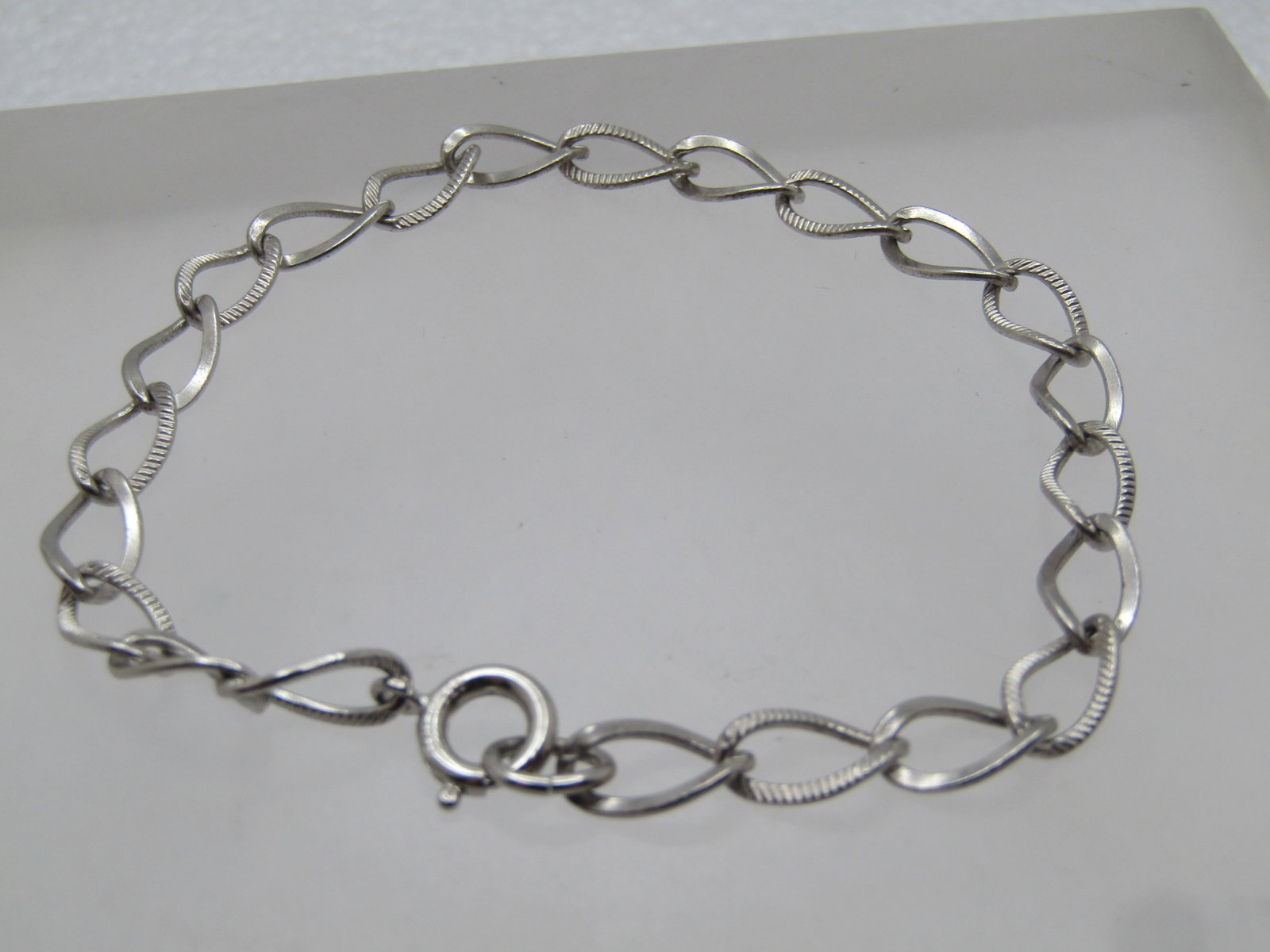 Vintage Sterling Charm Bracelet, 7", 17 Charms, 1960's-1970's - 2