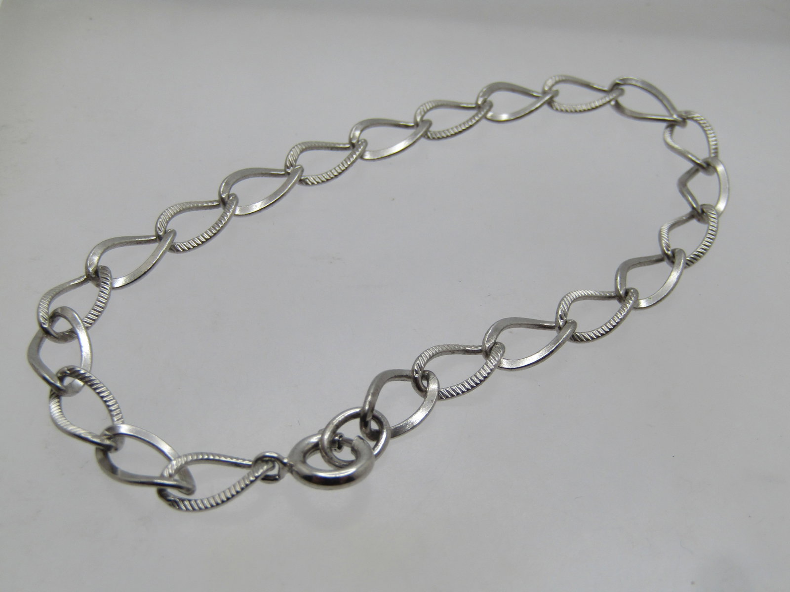 Vintage Sterling Charm Bracelet, 7", 17 Charms, 1960's-1970's - 3