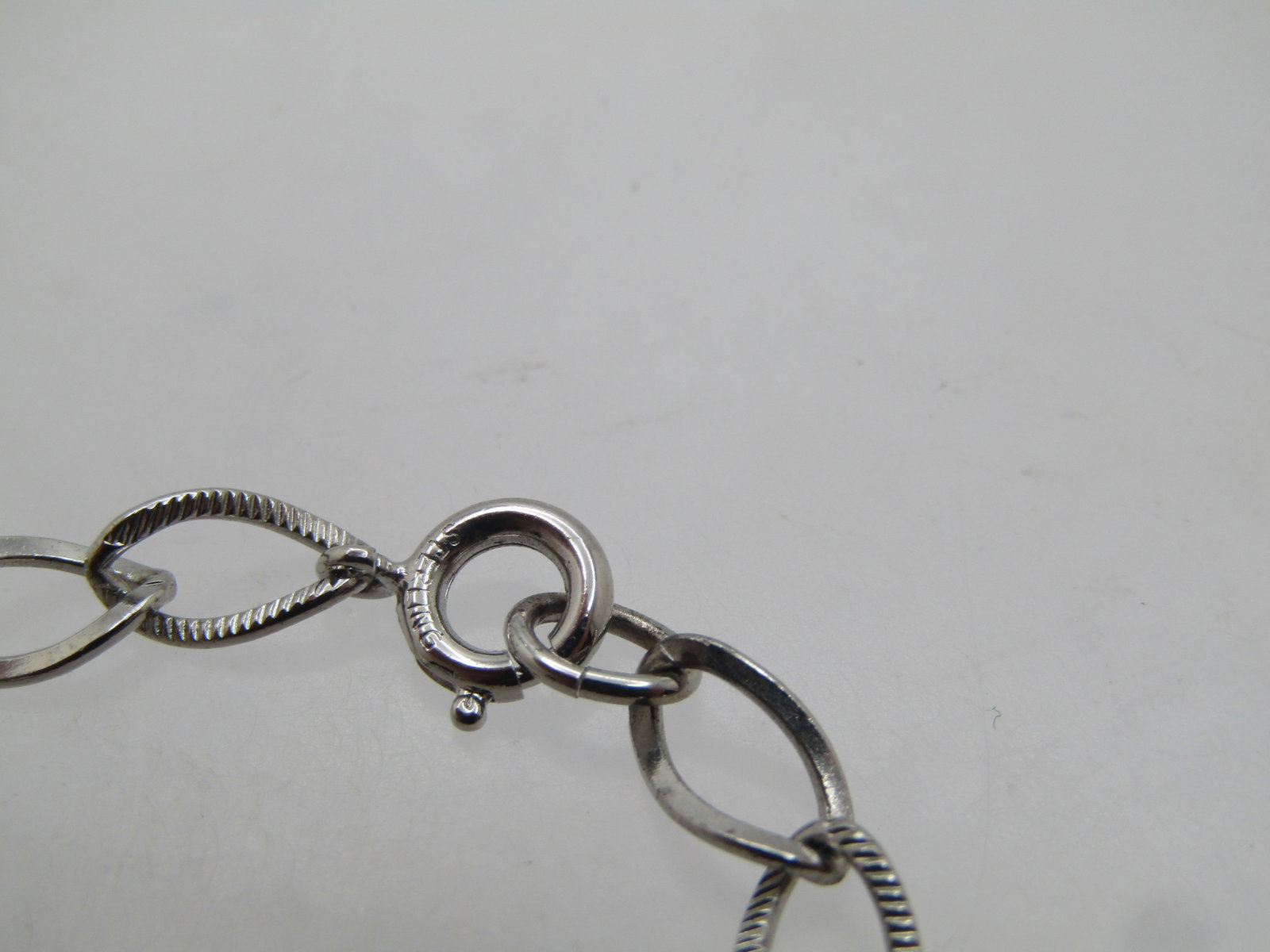 Vintage Sterling Charm Bracelet, 7", 17 Charms, 1960's-1970's - 4