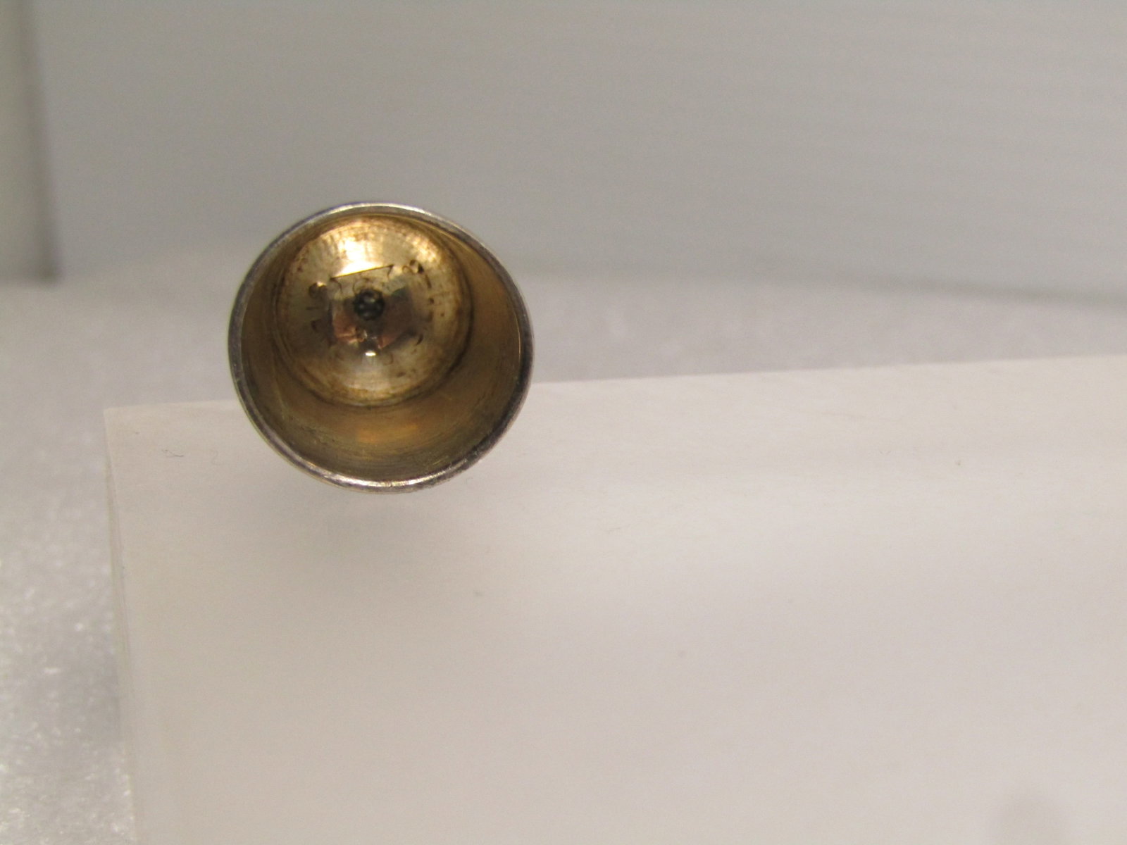 Vintage to Antique Sterling Thimble, Sz. 10. Signed , 1920's-1940's - 6