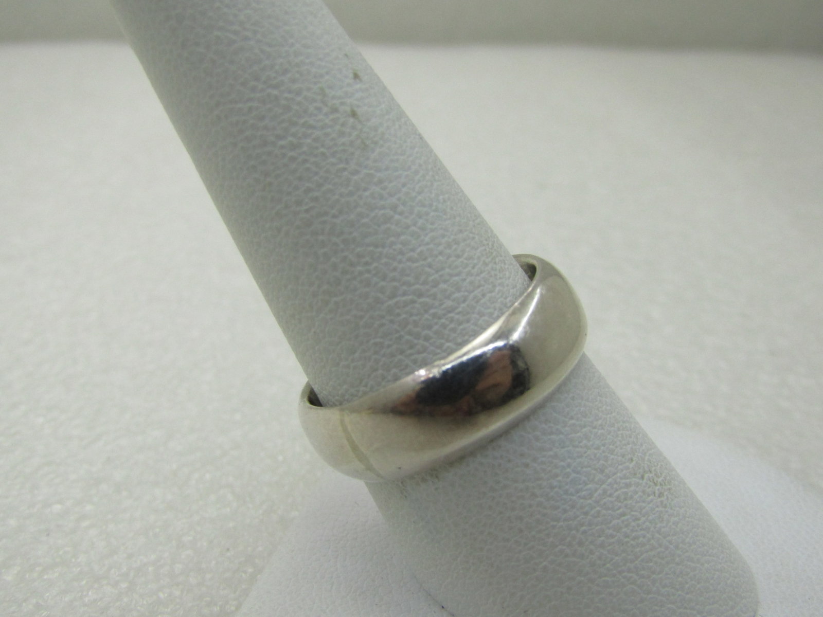 Vintage Sterling Silver 6mm Men's Wedding Band, Sz. 9.25, Signed MA - 2