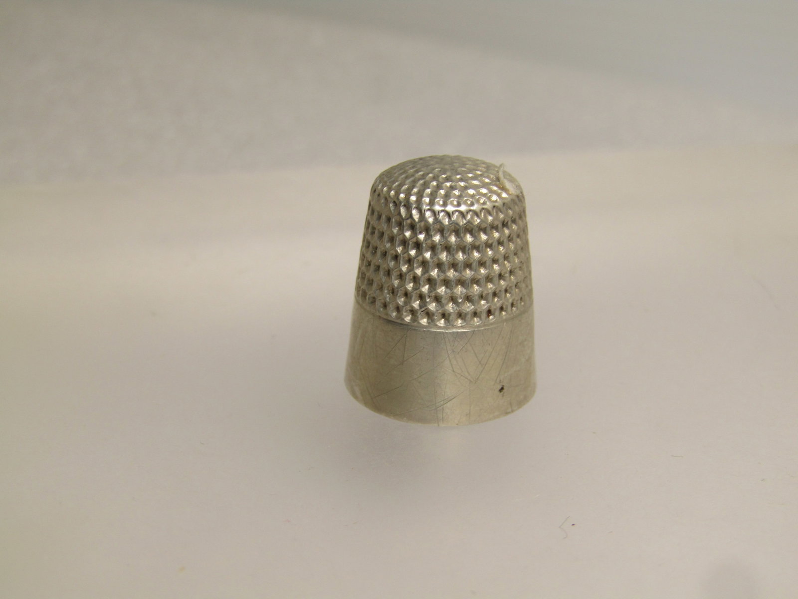 Vintage to Antique Sterling Thimble, Sz. 7, Signed , 1920's-1940's (1 of 6)