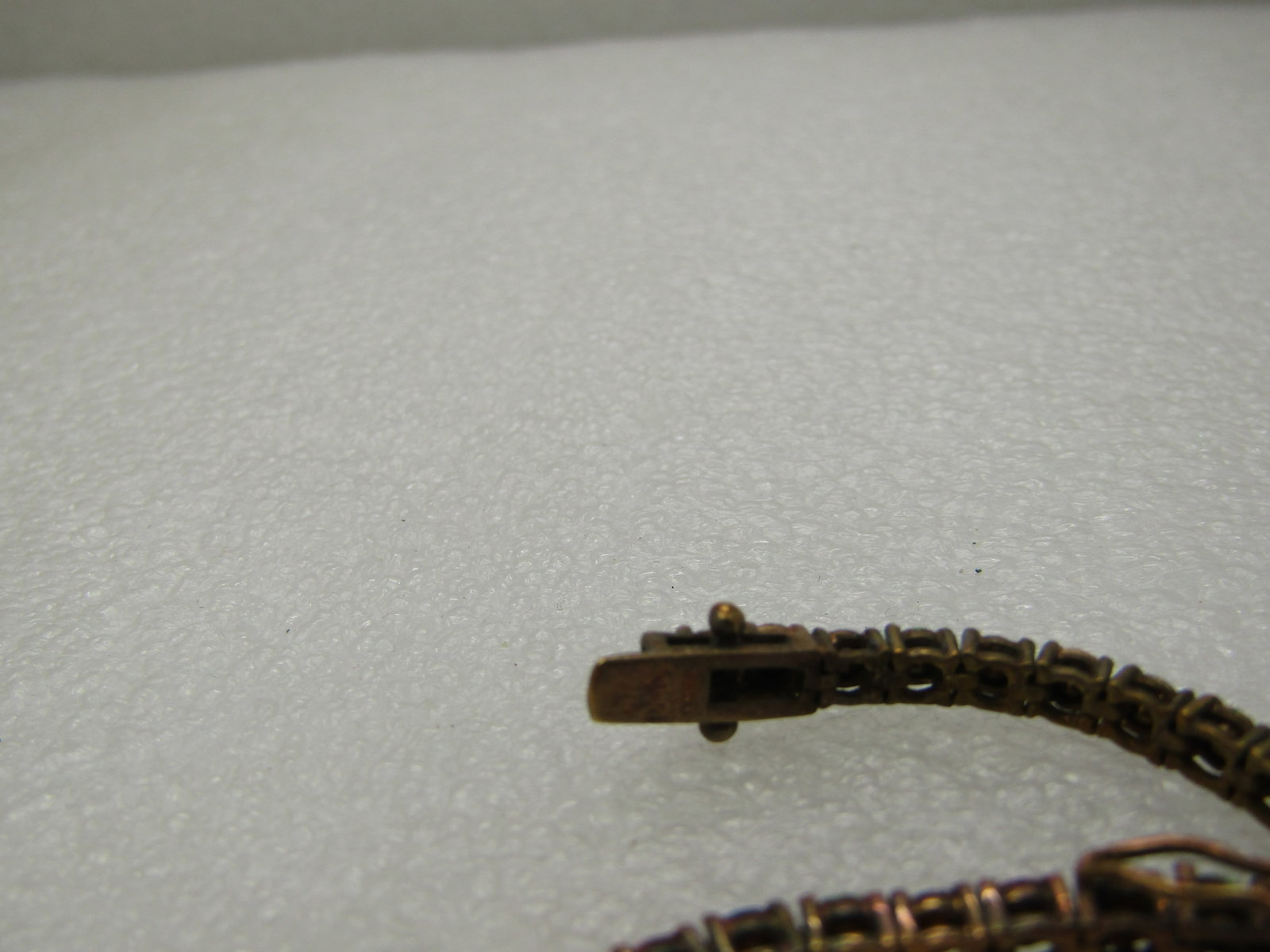 Vintage Joan Rivers Pastel Crystal Tennis Bracelet, 7.75", 3.5mm - 3