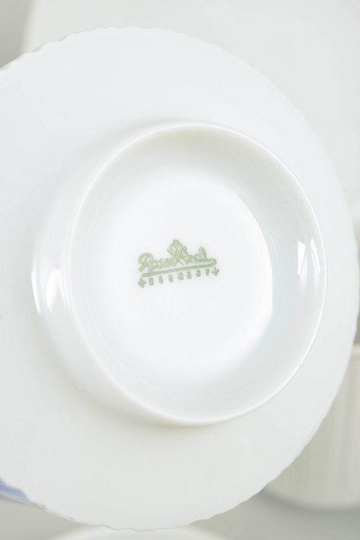 Tapio Wirkkala for Rosenthal, Scandinavia. Coffee service in white porcelain with a fluted surface. - 5