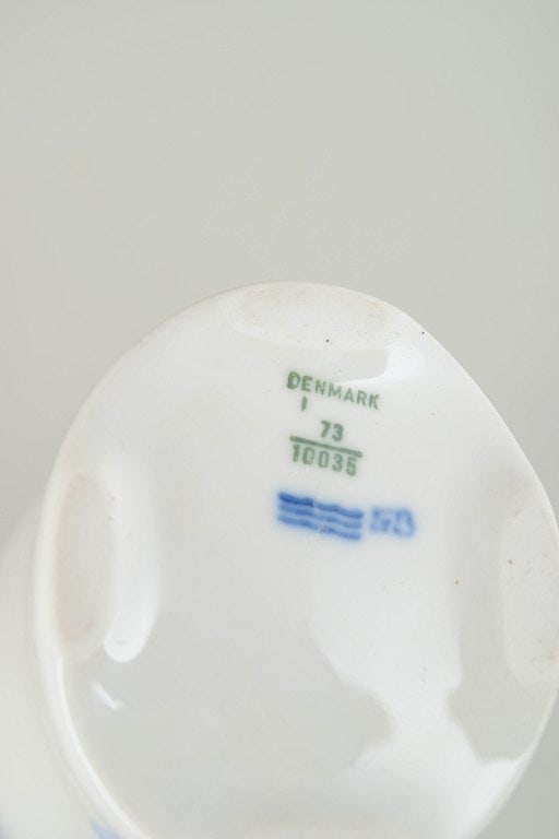 Royal Copenhagen, Denmark. Midsummer Night's Dream, small porcelain coffee pot with decoration in - 5