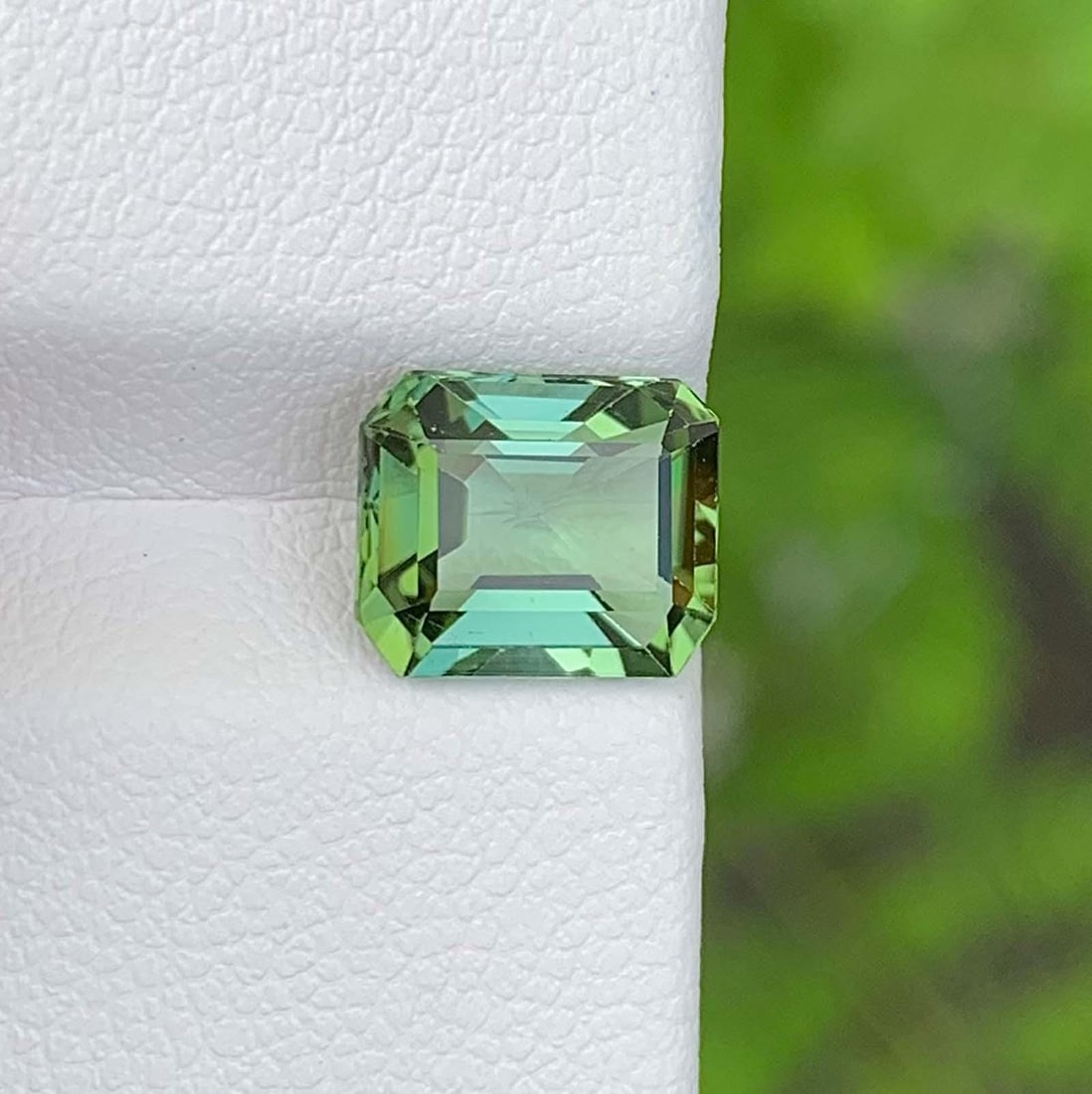 Blue Green Tourmaline Gemstone: Natural October Birthstone, Africa (2.54 CT) - 3