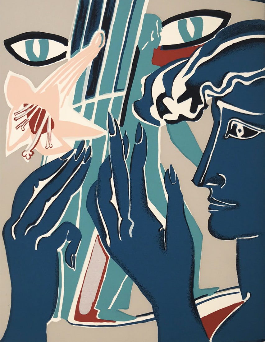 1983 Francoise Gilot Original Silkscreen No 1 (1 of 1)