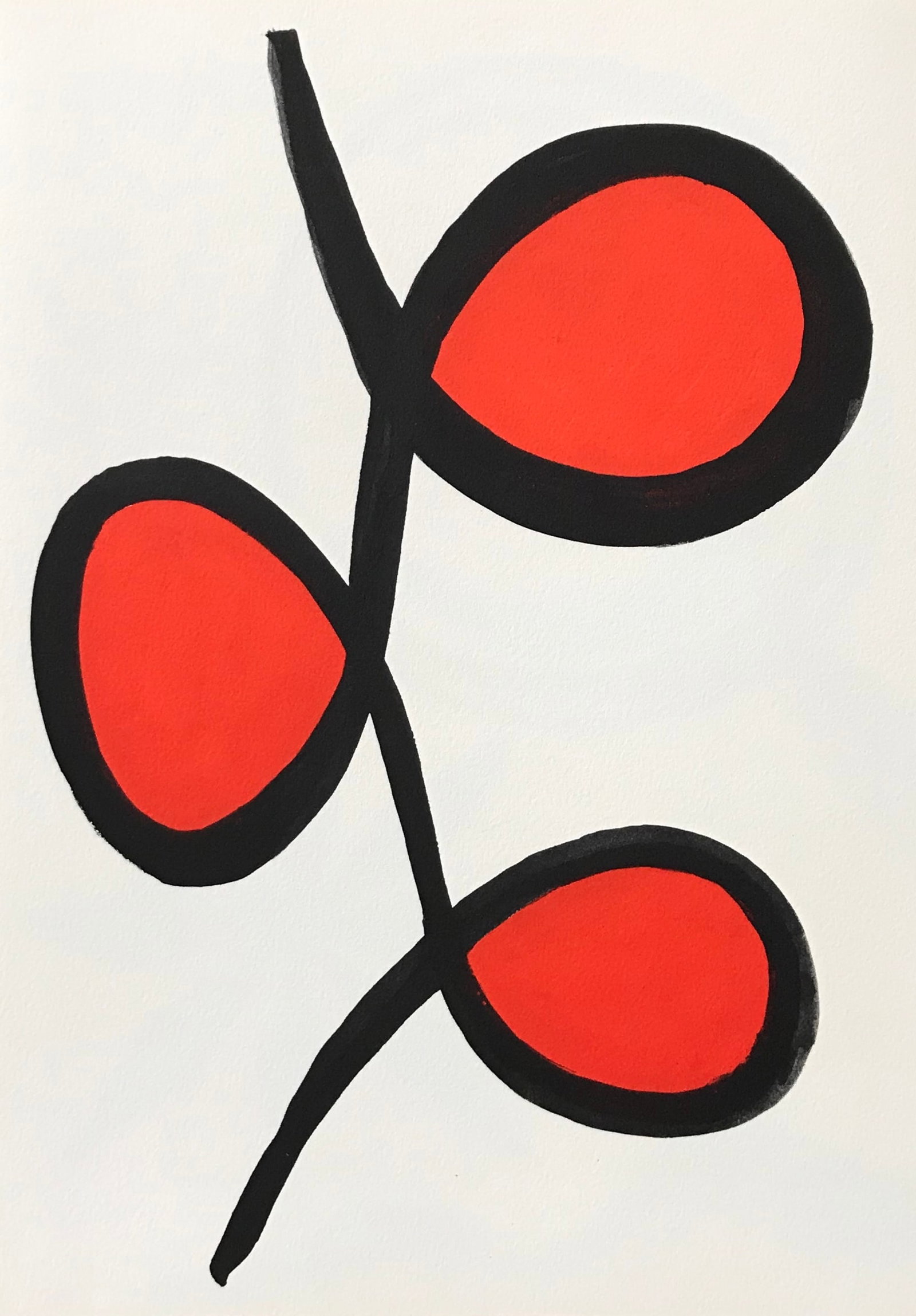 Alexander Calder Zurich 5 Original lithograph 1973 (1 of 1)
