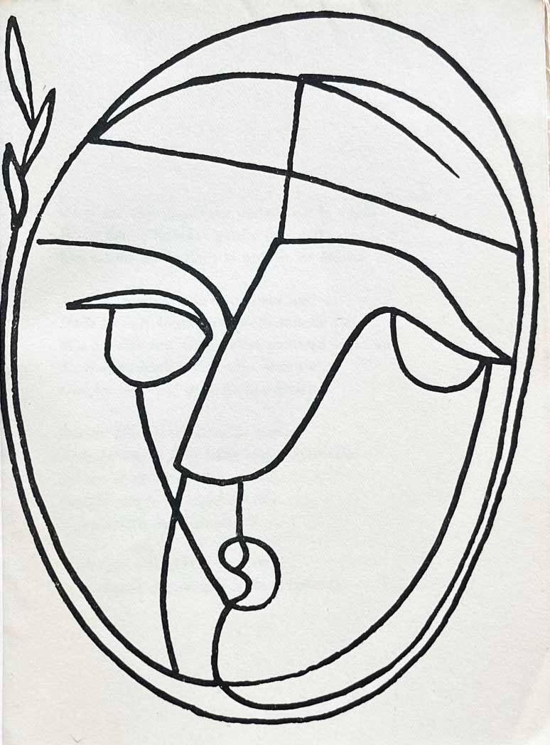 Francoise Gilot Tout Dire 2 Lithograph Je Vie Toujour: Title: Francoise Gilot Tout Dire 2 Lithograph Je Vie Toujour Description: Artist: Françoise Gilot \nCountry: France \nTitle: Je Vis Toujours \nMedium: Lithograph \nMarks: Not signed, not numbered \nP
