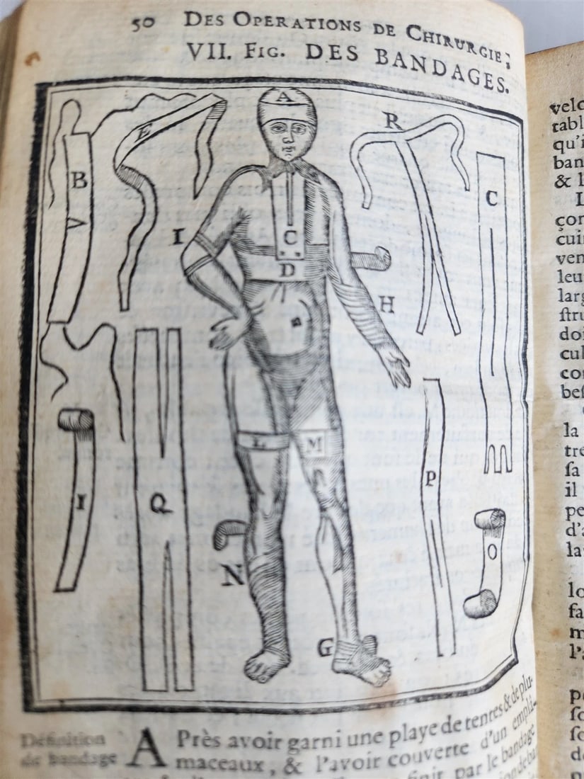 1765 COURSES of SURGICAL OPERATIONS antique ILLUSTRATED MEDICAL TREATISE (1 of 20)