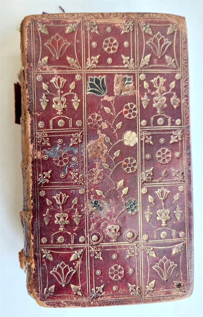 1721 BIBLE in ENGLISH antique SCOTTISH Edinburgh OLD & NEW TESTAMENT (1 of 13)