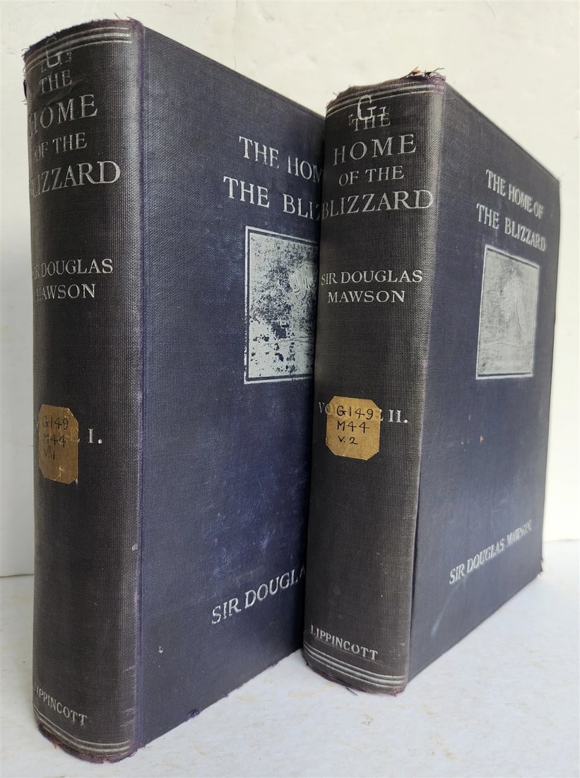 1915 HOME of BLIZZARD AUSTRALASIAN ANTARCTIC EXPEDITION antique ILLUSTRATED (1 of 20)