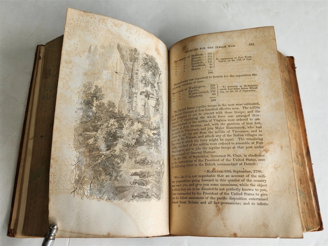 1859 HISTORY of INDIANA by JOHN DILLON illustrated ANTIQUE w/ MAPS: HISTORY of INDIANA from Its Earliest Exploration by Europeans to the Close of Territorial Government, in 1816; Comprehending a History of the Discovery, Settlement, and Civil and Military Affairs of t