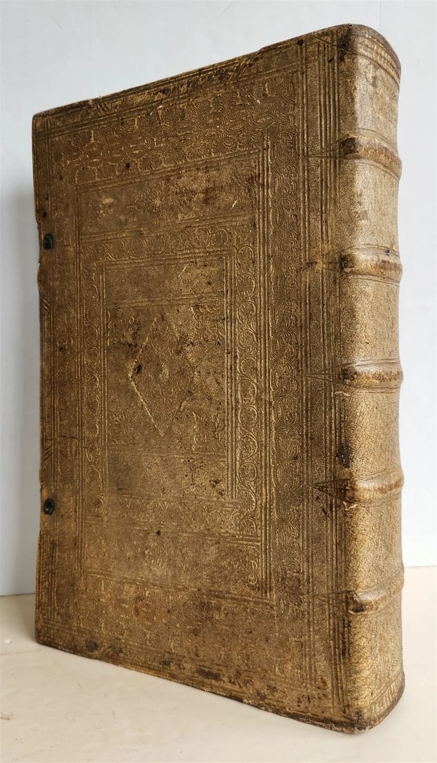 1682 Georgica curiosa ILLUSTRATED noble country life antique PIGSKIN BOUND FOLIO: Georgica curiosa, das ist UmstÃ¤ndlicher Bericht und klarer Unterricht von dem adelichen Land und FeldLeben. Georgica curiosa, that is, a detailed account and clear instruction on noble coun