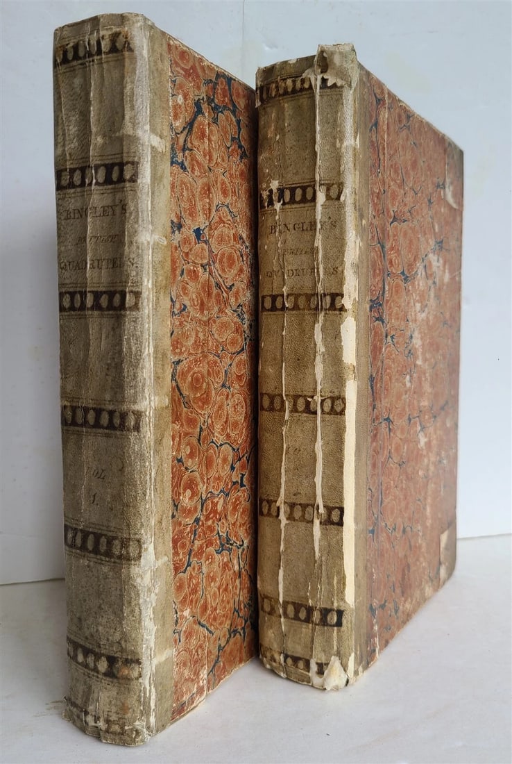 1809 BRITISH QUADRUPEDS by BINGLEY 2 VOLS FULLY ILLUSTRATED antique in ENGLISH: Bingley,W. Memoirs of British Quadrupeds, illustrative principally of their habits of life, instincts, sagacity, and uses to mankind. 2 volumes. London, Danton and Harvey; 1809 First edition. Illustra