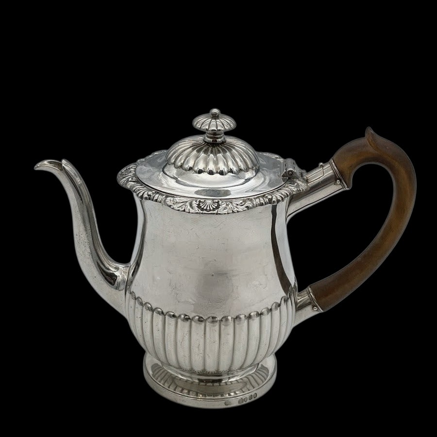 Early 19th Century Antique George IV Sterling Silver Gravy Argyle London 1822 Thomas Burwash - 2