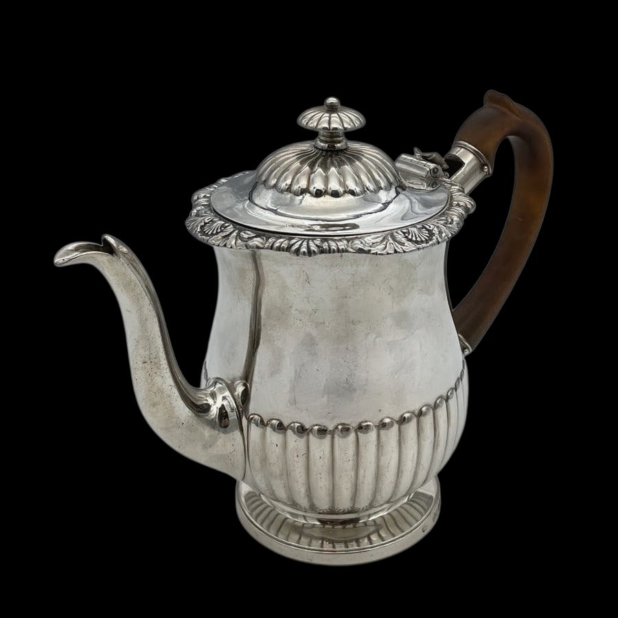 Early 19th Century Antique George IV Sterling Silver Gravy Argyle London 1822 Thomas Burwash - 3