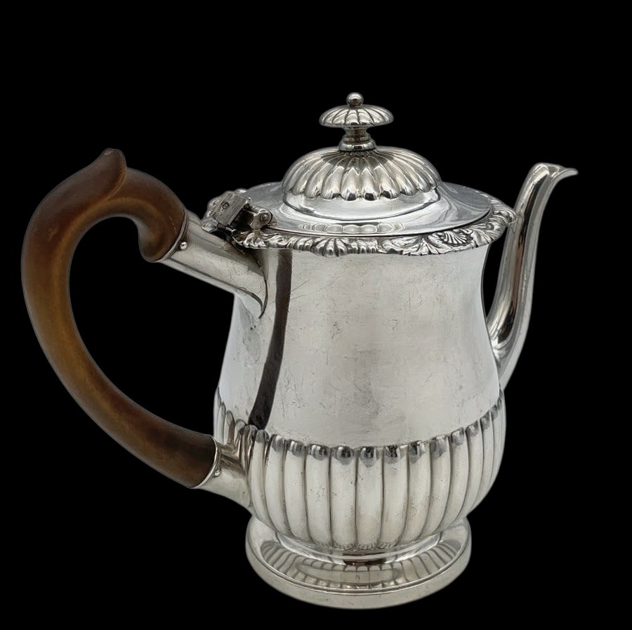 Early 19th Century Antique George IV Sterling Silver Gravy Argyle London 1822 Thomas Burwash - 4