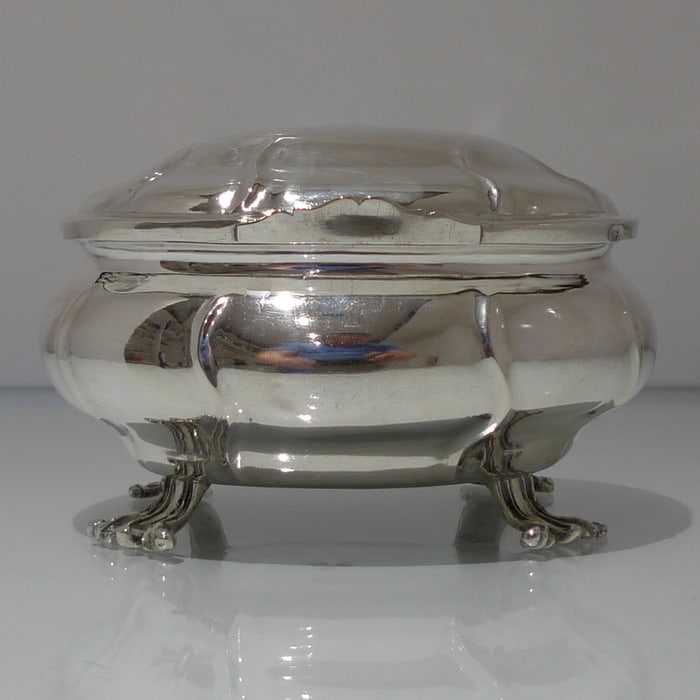 18th Century Antique Silver Russian Box Moscow 1770 (mark registered in Verzeichenis Der Russischen - 3