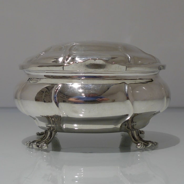 18th Century Antique Silver Russian Box Moscow 1770 (mark registered in Verzeichenis Der Russischen - 4