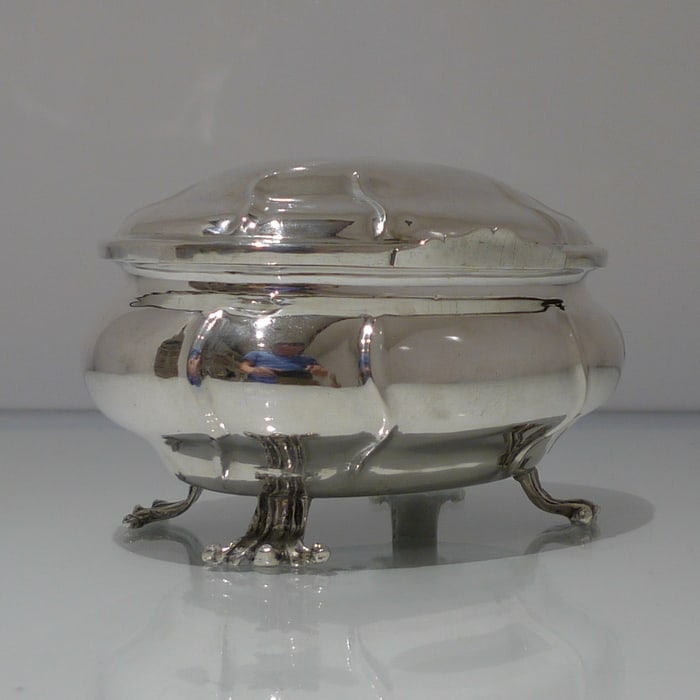 18th Century Antique Silver Russian Box Moscow 1770 (mark registered in Verzeichenis Der Russischen - 5