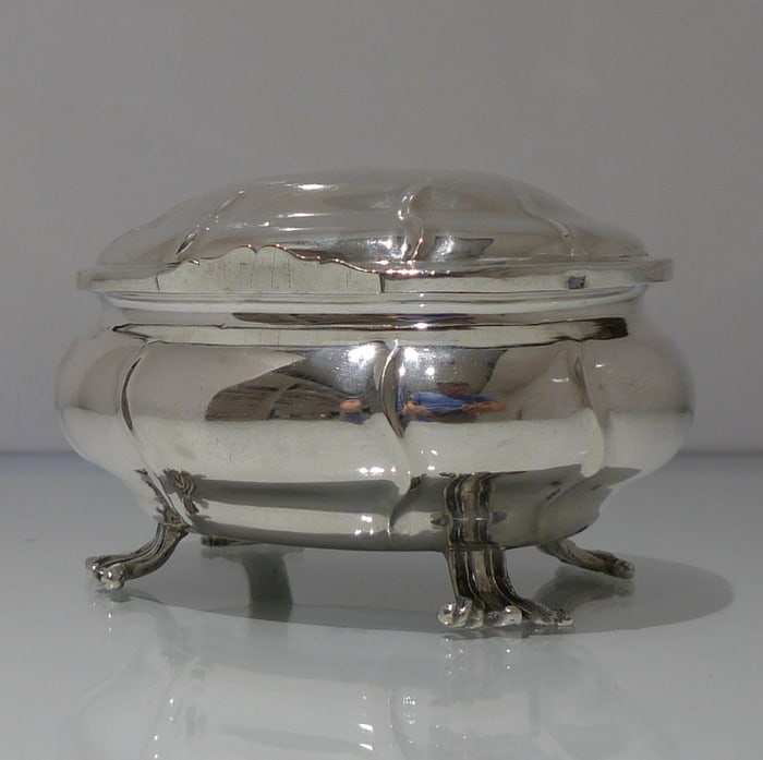 18th Century Antique Silver Russian Box Moscow 1770 (mark registered in Verzeichenis Der Russischen - 6