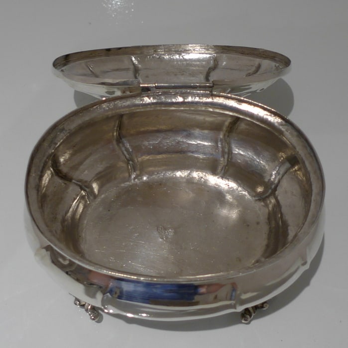 18th Century Antique Silver Russian Box Moscow 1770 (mark registered in Verzeichenis Der Russischen - 7