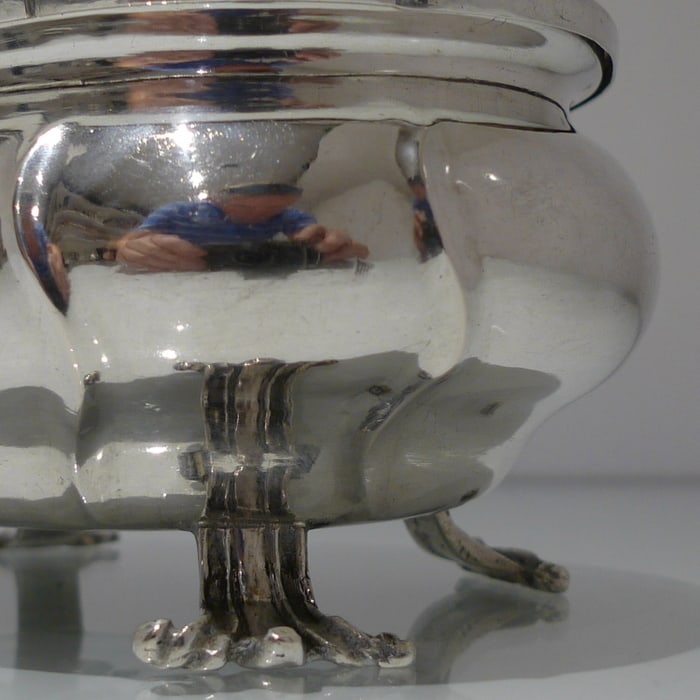 18th Century Antique Silver Russian Box Moscow 1770 (mark registered in Verzeichenis Der Russischen - 8
