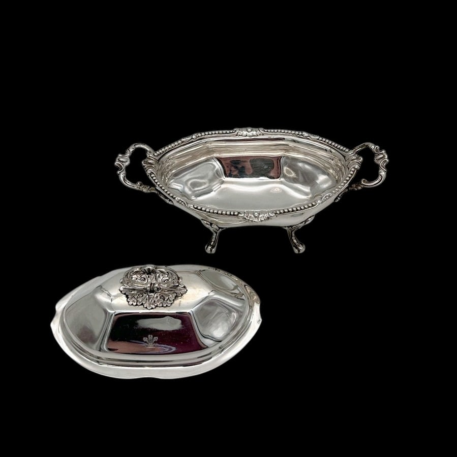Early 19th Century Antique George IV Silver Pair Sauce Tureens London 1823 William Stroud - 10