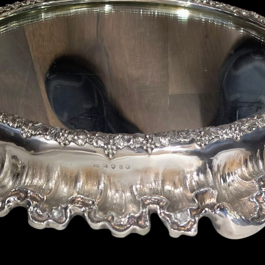 19th Century Antique Victorian Large Silver Centrepiece & Plateau London 1867 Alexander Macrae - 12
